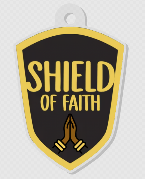 "Shield of Faith" Key Chain