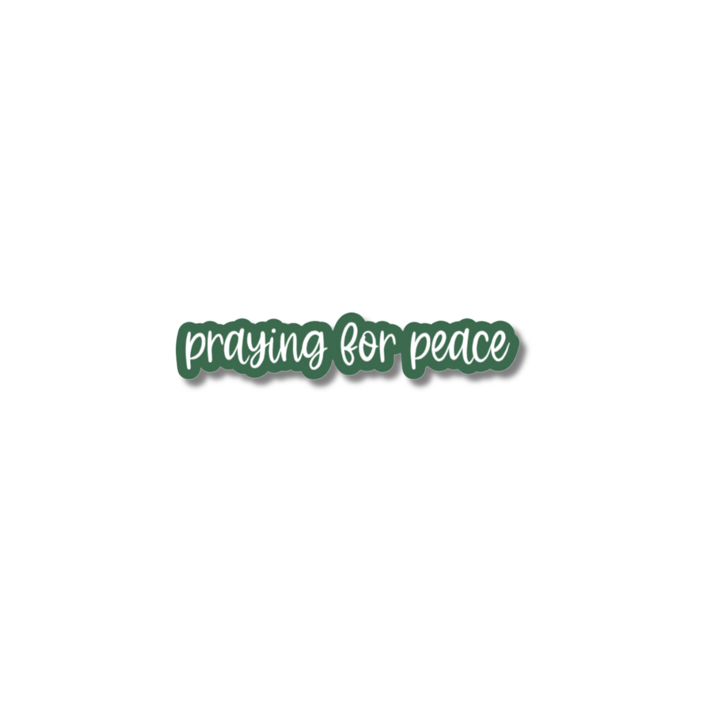 praying for peace