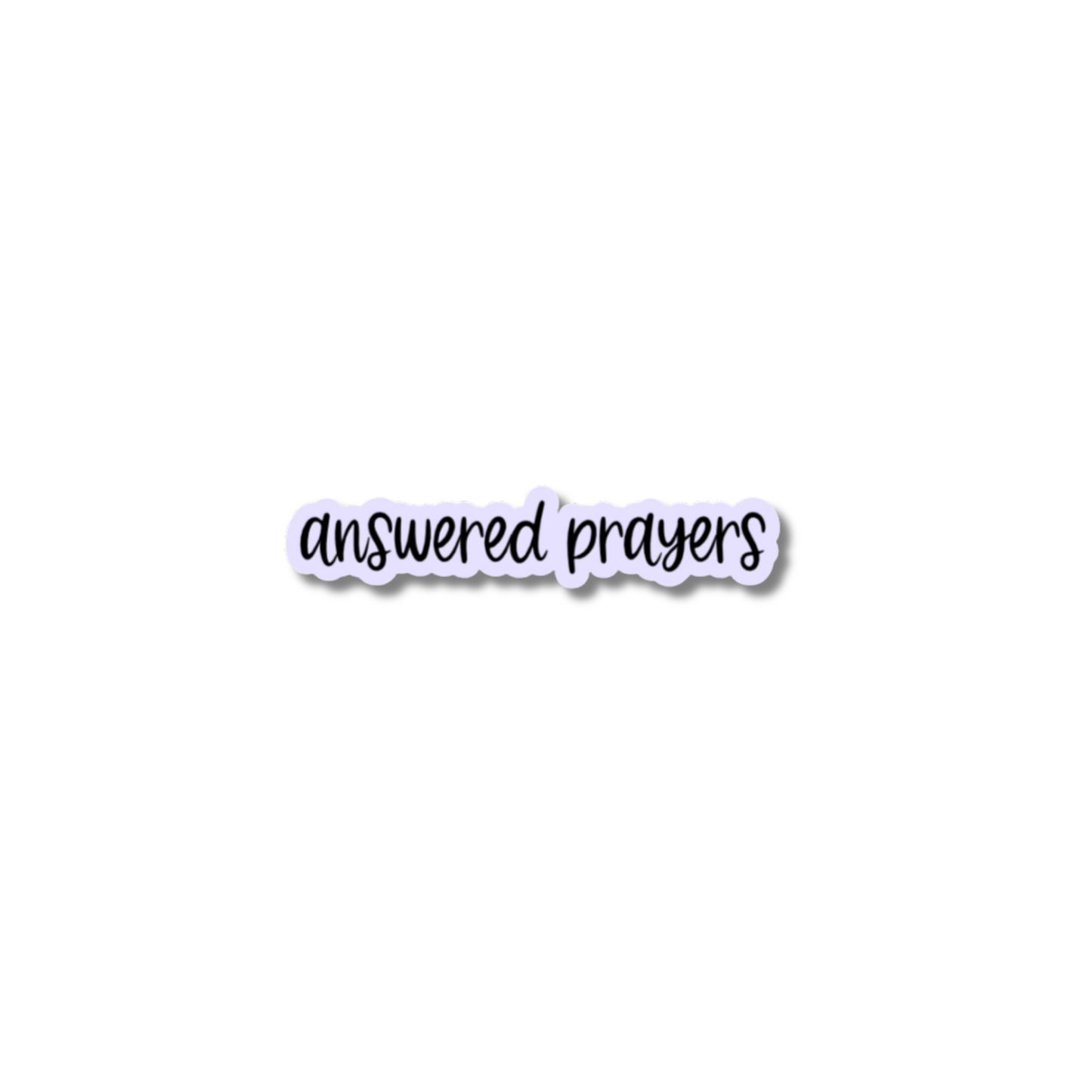 answered prayers