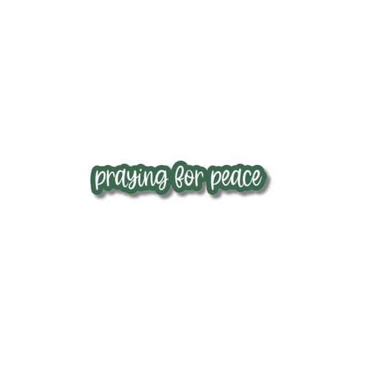 praying for peace